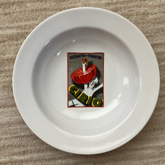 POTTERY BARN 10" PASTA BOWL VINTAGE PASTA "PASTINA GLUTINATA BUITONI" Posters - Picture 8 of 9